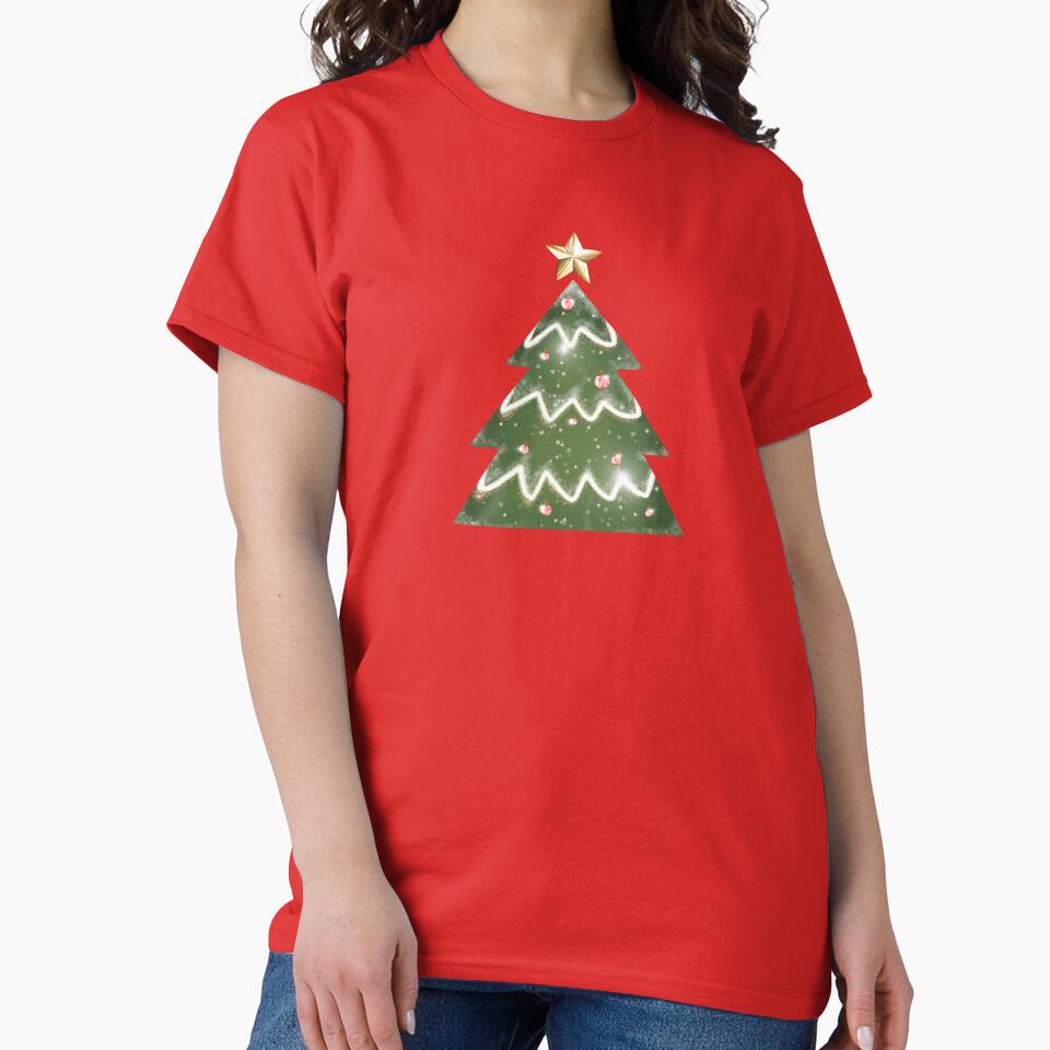 Christmas Tree Illustration: Captivating Designs to Celebrate the Holiday Spirit by Pandositive