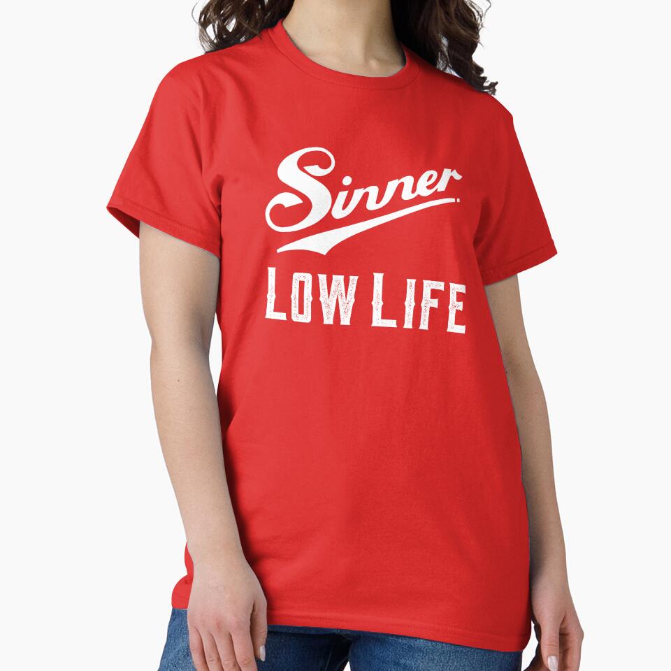 Sinner Low Life Vintage Script Graphic & Retro Typography by gayishdesign