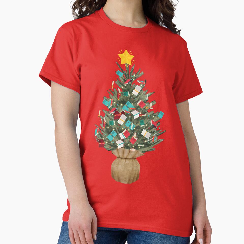 Bookish Christmas by Inspirely