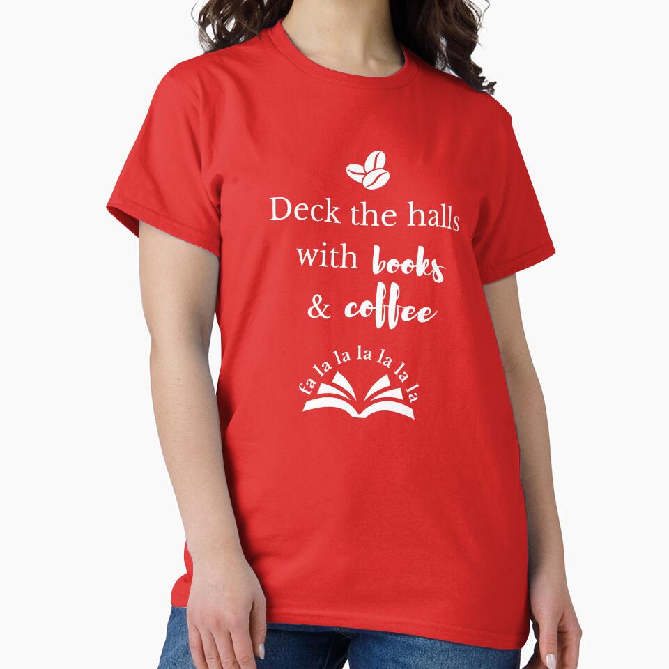 Deck The Halls With Books And Coffee by Megurix