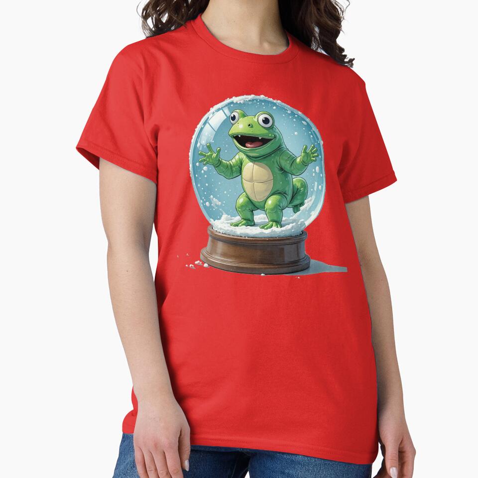 Valor Frog Snow Globe by Amplify-n-Co