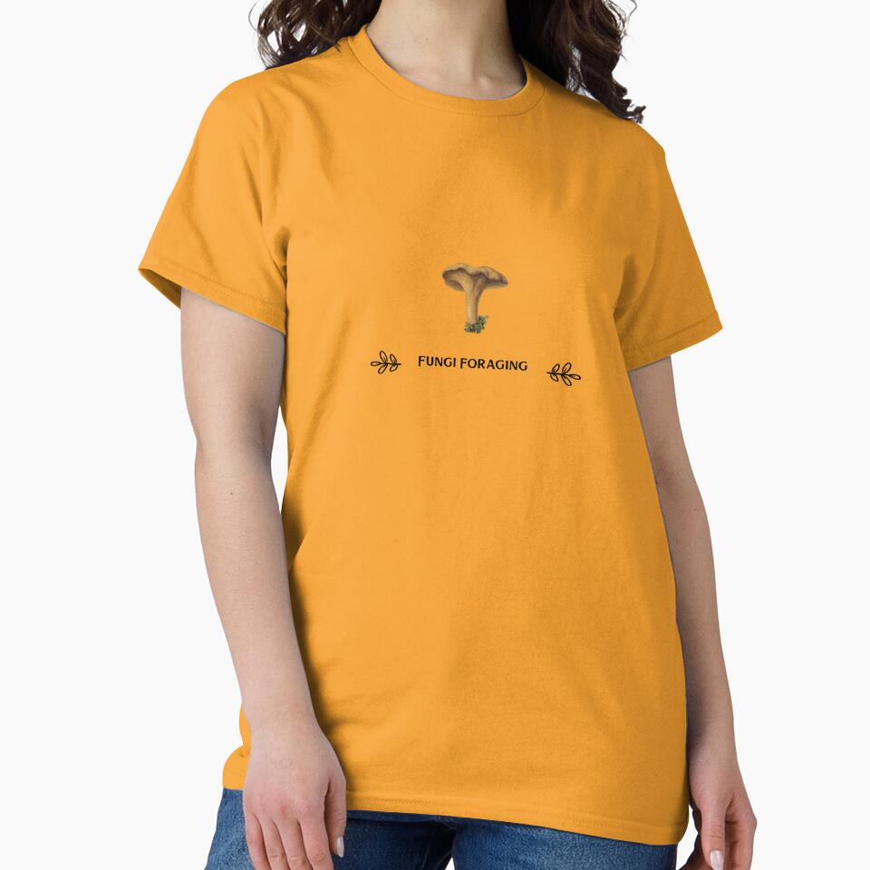 fungi foraging chanterelles by WrighTeeHut