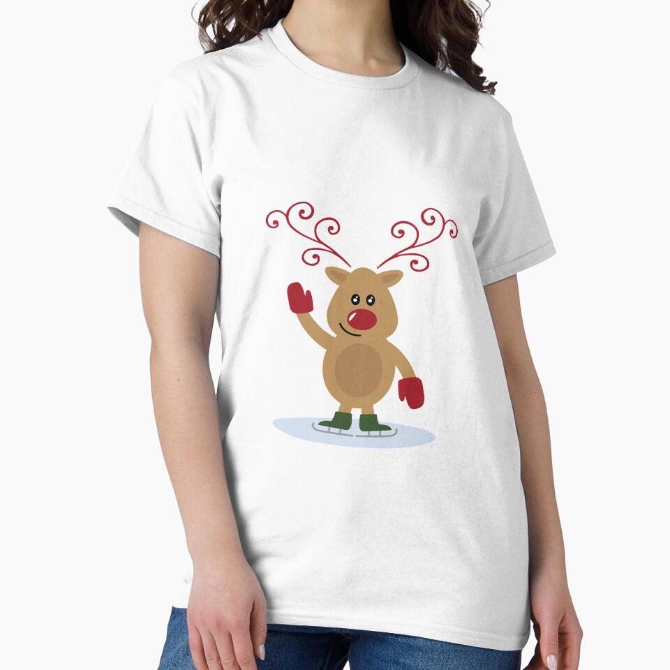 Reindeer Unisex Reindeer, Reindeer santa claus, Funny Reindeer Active by lifecareful