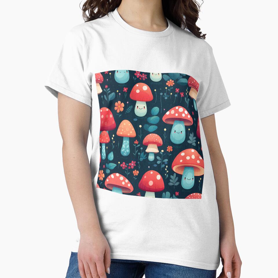 Scandinavian Mushrooms by sixblackroses