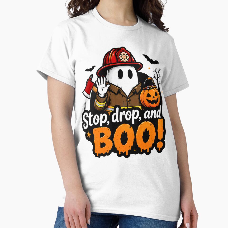 Firefighter Boo by francous03