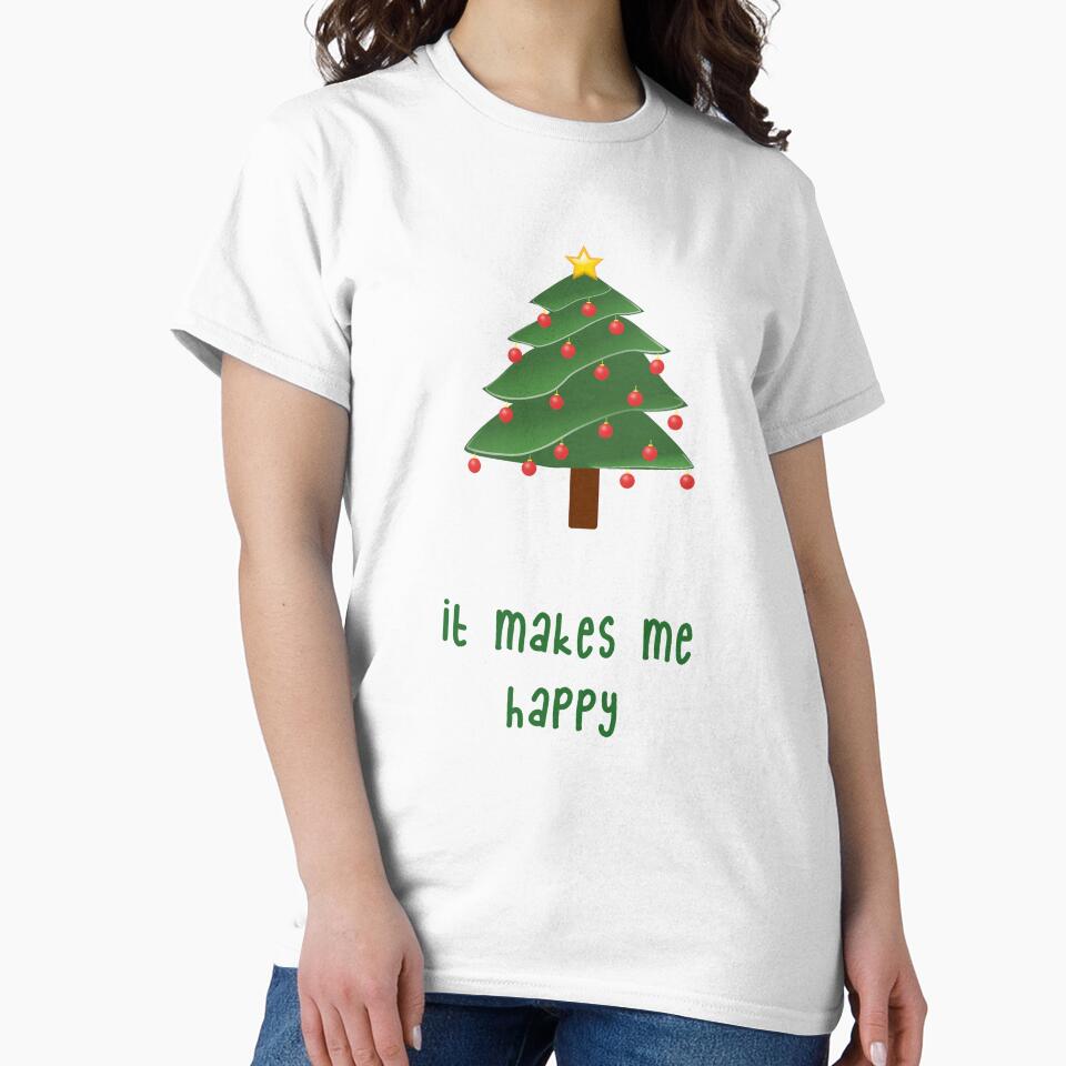 it makes me happy-Xmas Tree by ginswins