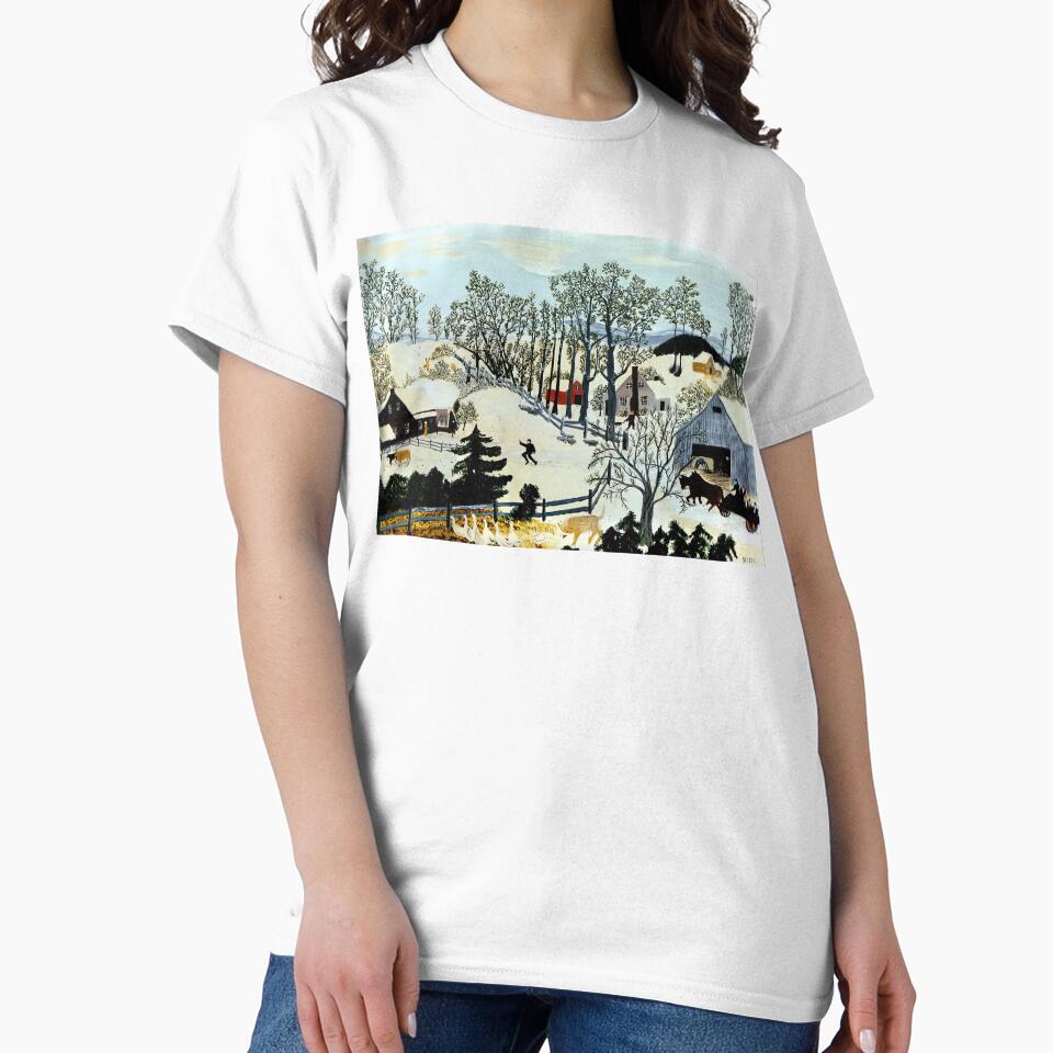 grandma moses paintings by Bivrgagnon