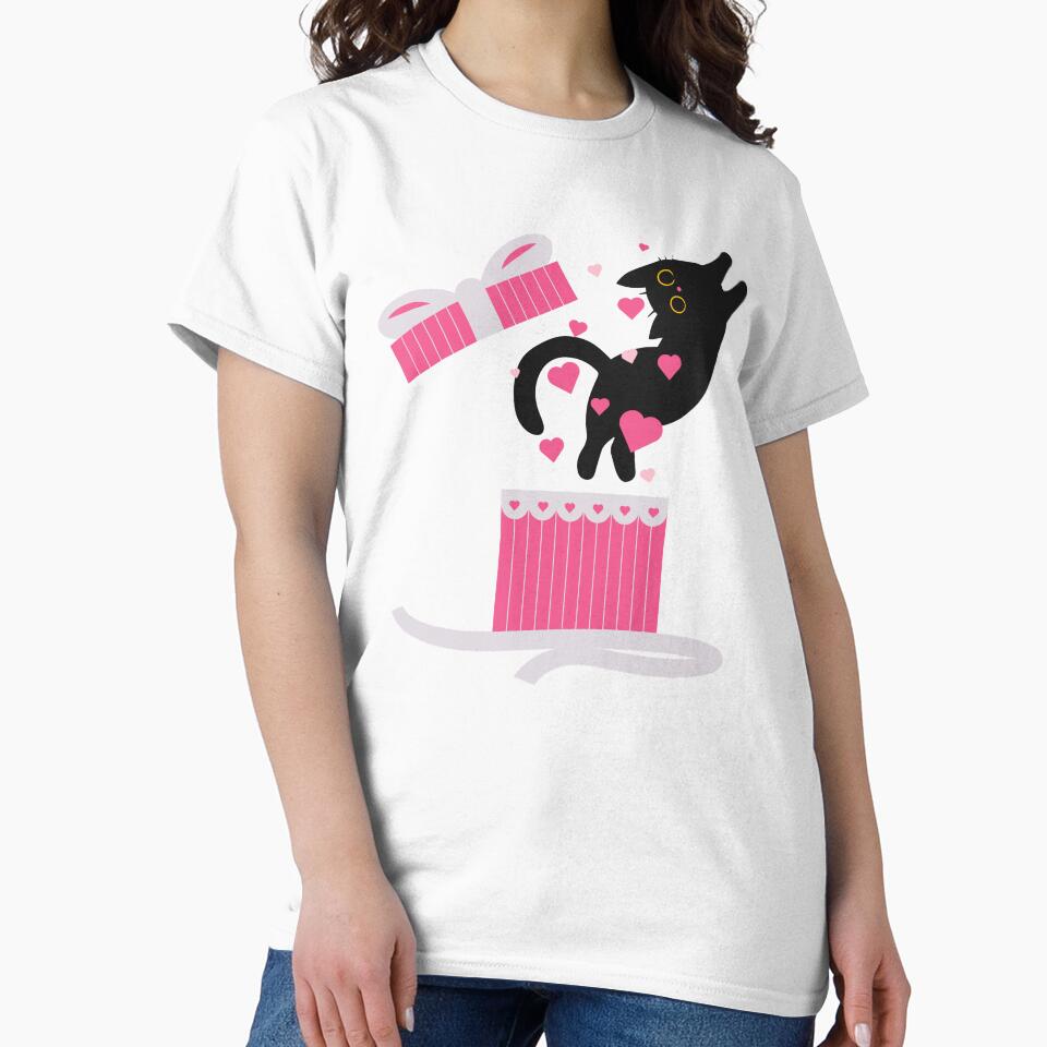 Cat Jumpng Out Of a Gift | Funny Christmas Cat Humor by RR-Arts