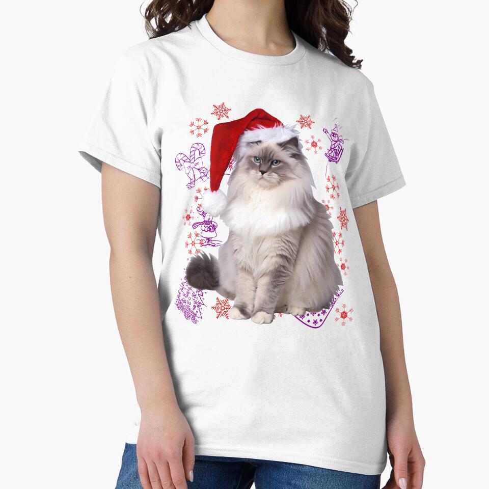 Majestic Mittens: Ragdoll Cat Tree Decor by purrfect pattern