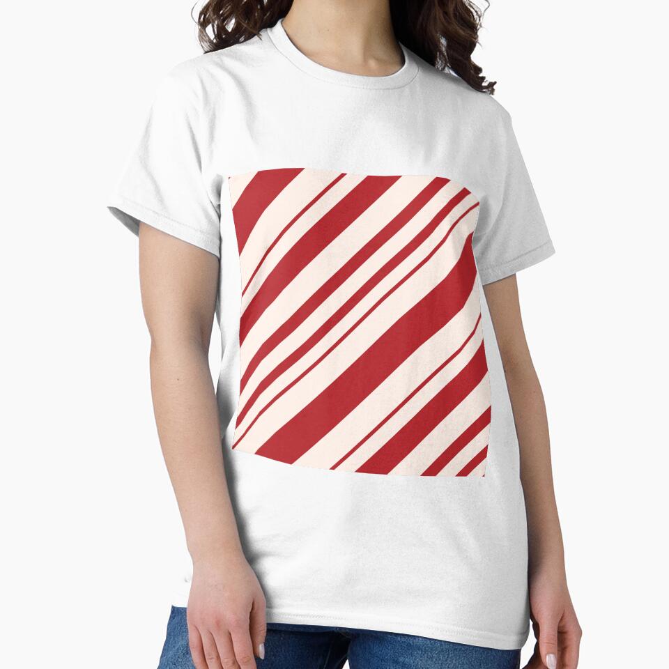 Peppermint Candy Cane Stripes by newburyboutique
