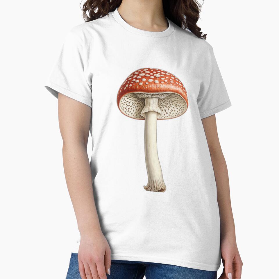 Amanita Muscaria Mushroom by Bio Tech Art