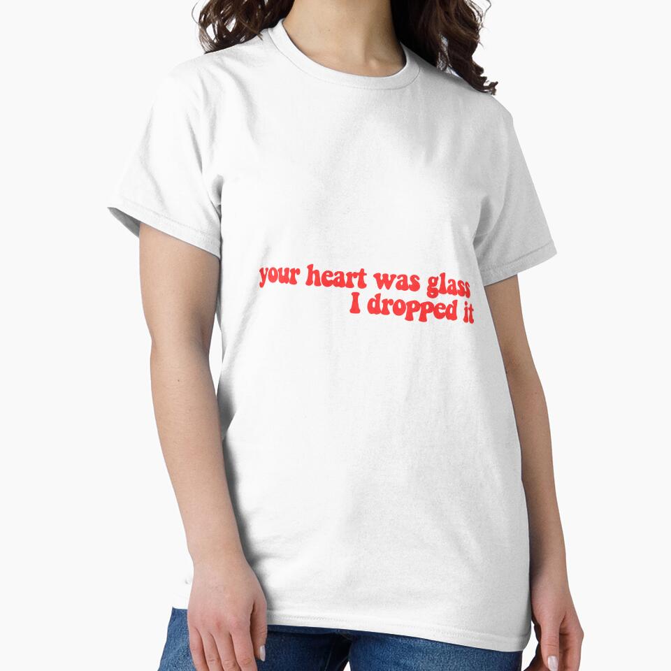your heart was glass I dropped it by CharmStudio
