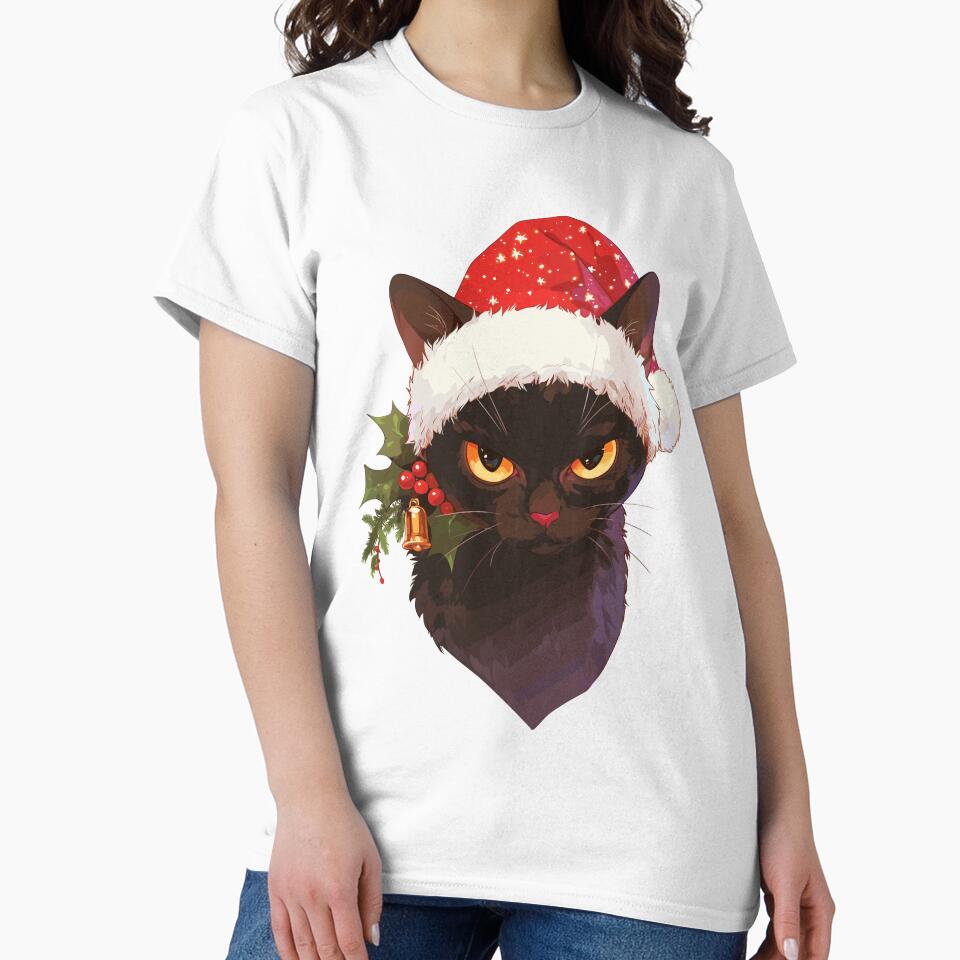 Festive Christmas Yule Cat by bapupa