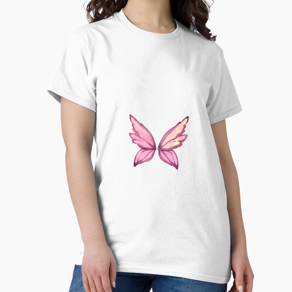 Pink Fairy Wings by feistyfeminine