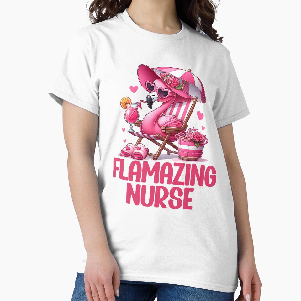 Flamazing Nurse Flamingo by Meliafroggy