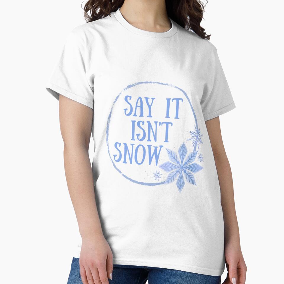 Say It Isn't Snow! Winter Snow Gift by SSustainable