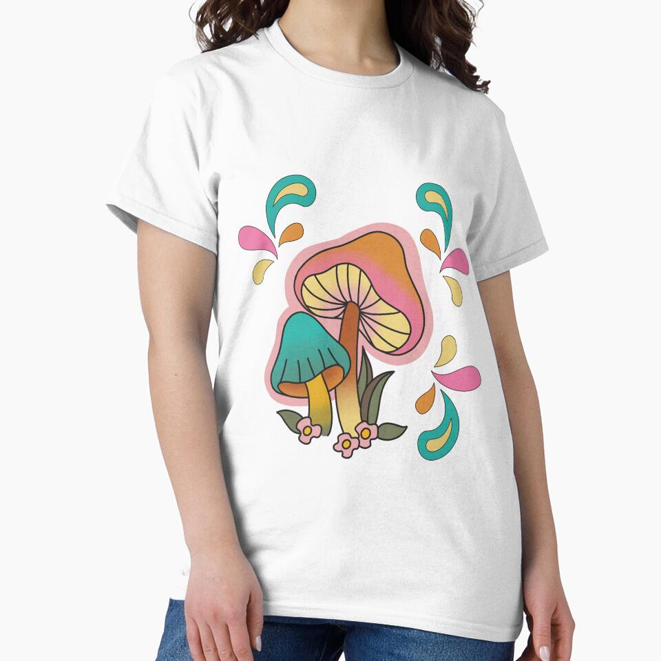 Hippie Mushrooms by Tinafrogger1017