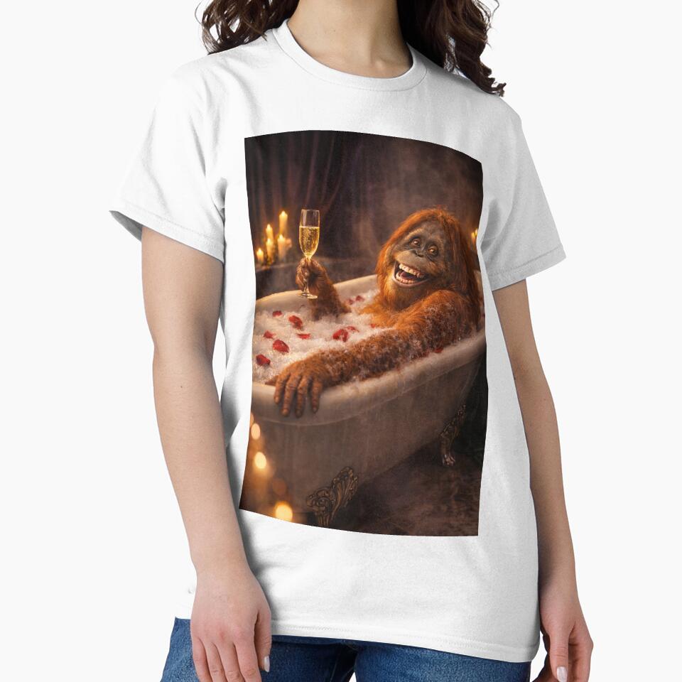 Rose Petal Indulgence – Orangutan Spa Portrait by iMIGHTwearTHAT