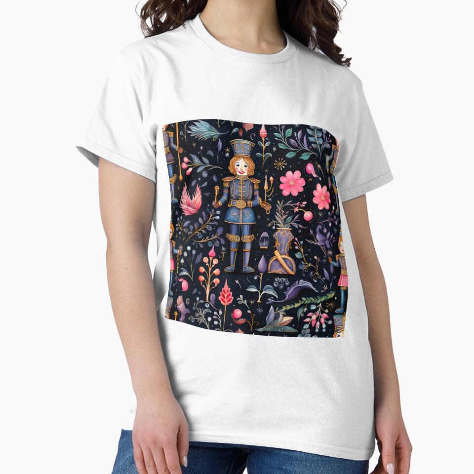 Nutcracker floral pattern by haroulita