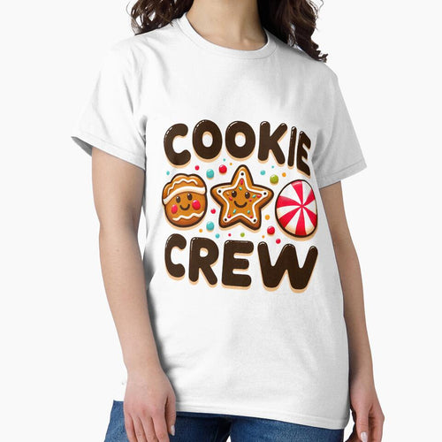 "Cookie Crew" Cute Merry Christmas  Cookies by CrasyART