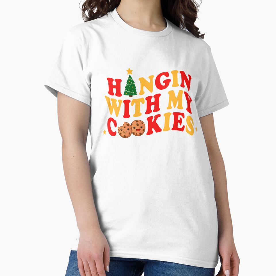 Hangin with my cookies - Christmas baking by Random Tees