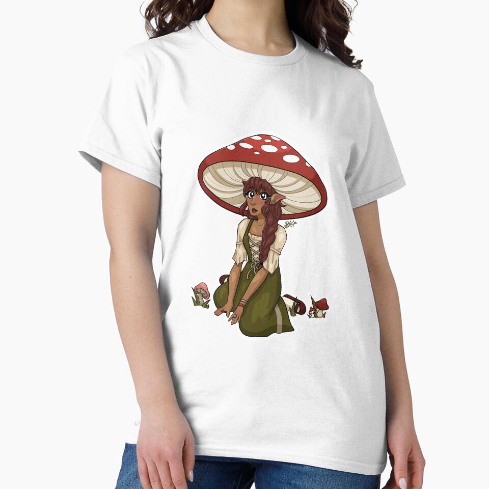 Mushroom Girl by miss-smith-draw