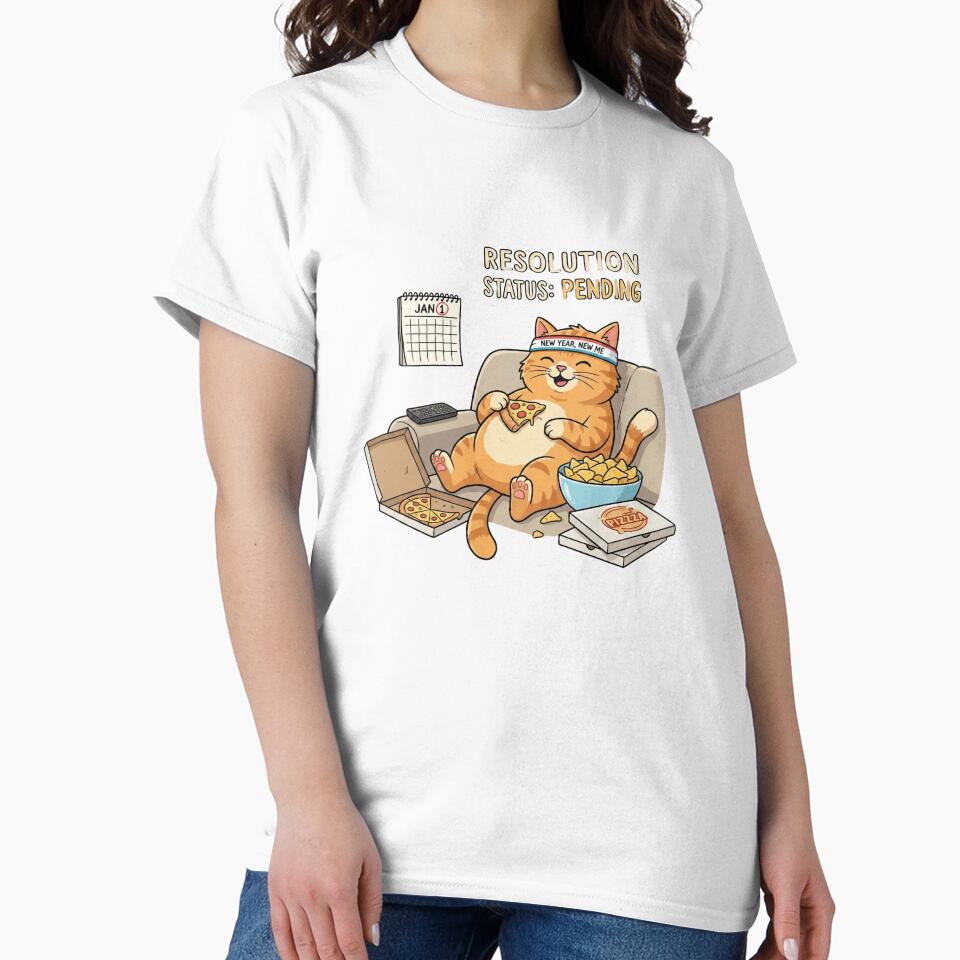 Funny Cat New Year's Resolution Pending by FiltroLens