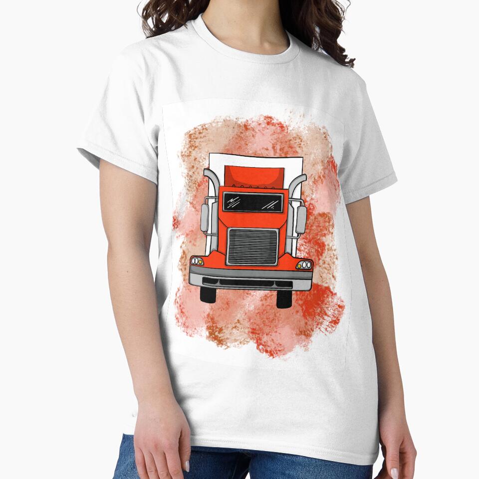 Red Semi by JayCustomArt