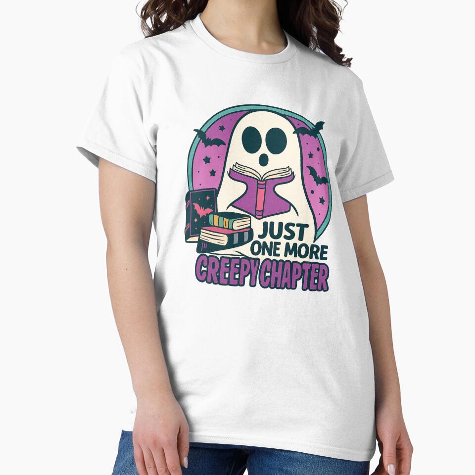 Ghost "Just one more creepy chapter" Bookish by BookishEve