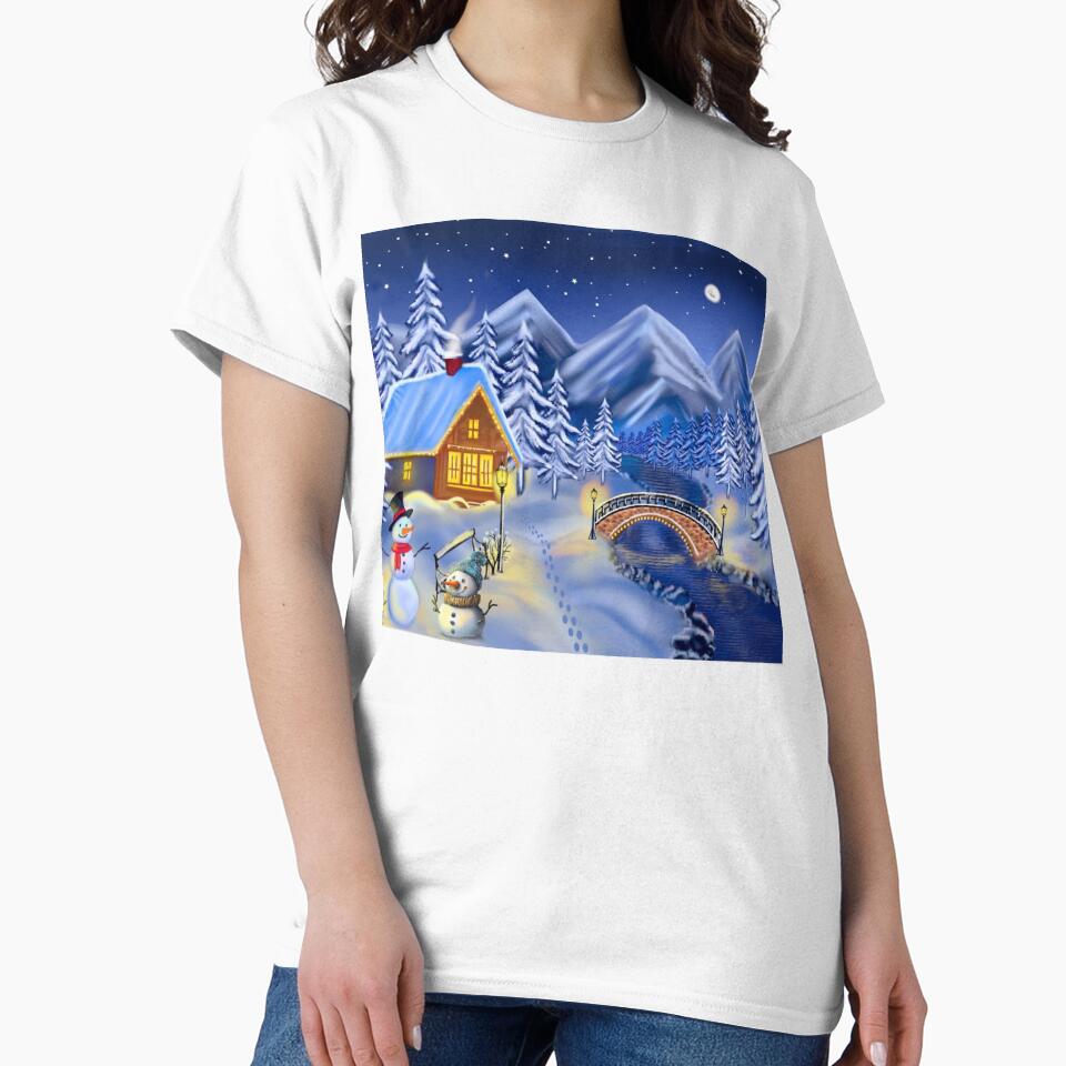 Winter Wonderland Under the Stars by rrr-digitalarts