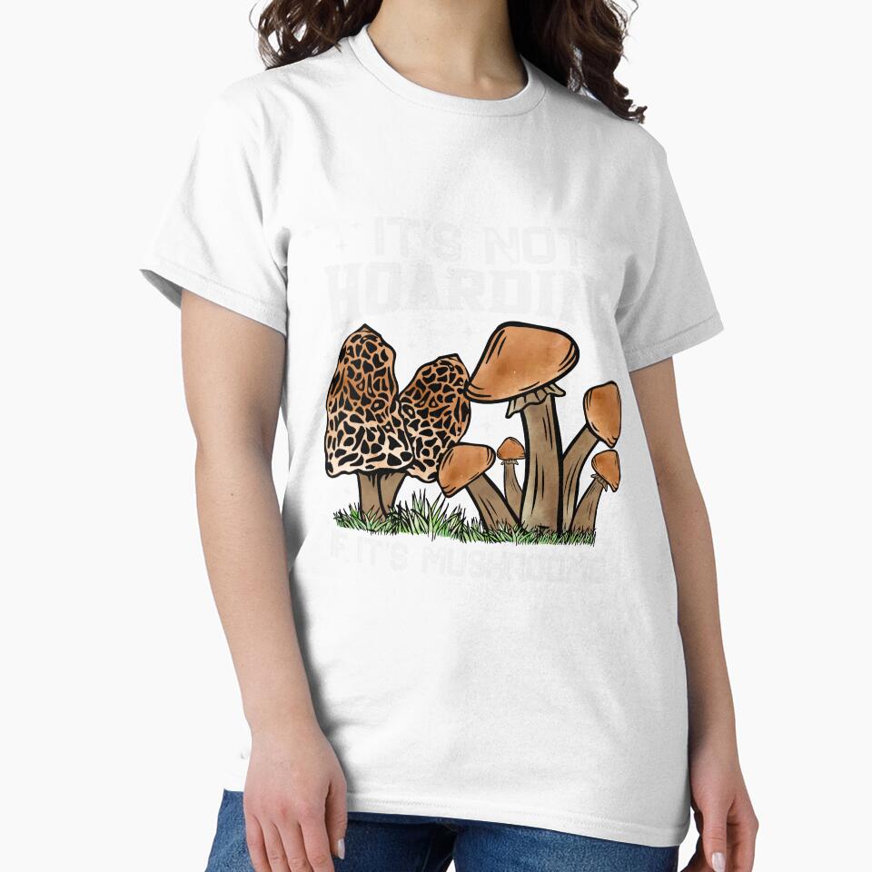 Mushroom Hunter Gift Men Fugi Foraging Mushrooms by DSWShirts