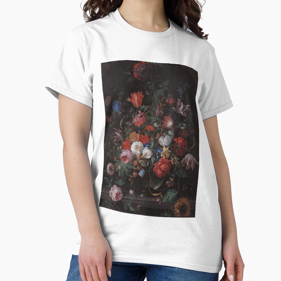 Dark Flower, Flower Art with black background, Dark botanical, Dark academia, Moody Floral Art by evermore-design