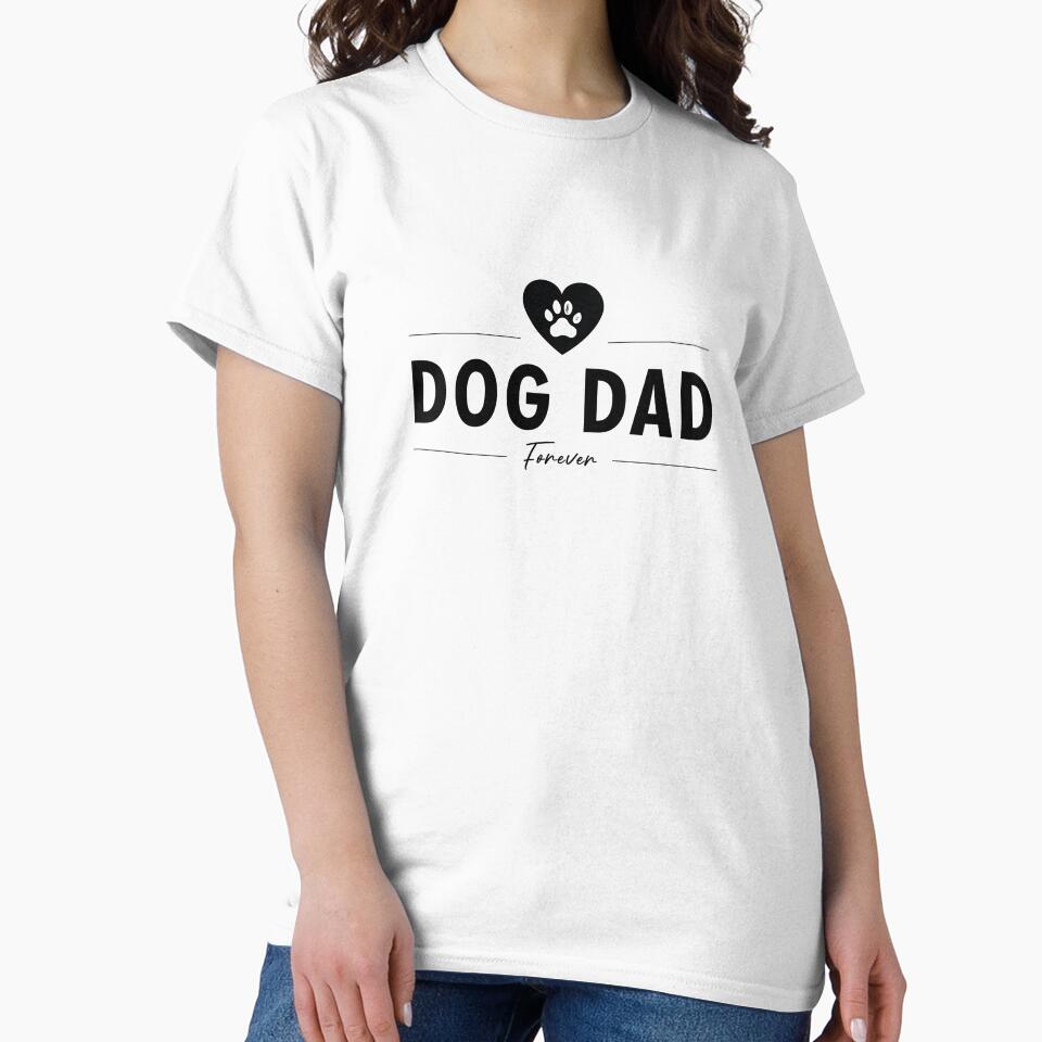 Dog Dad (Black) by Digital Bulldog