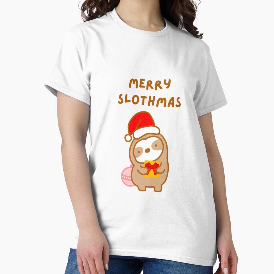 Merry Slothmas Christmas Gift Sloth by theslothinme