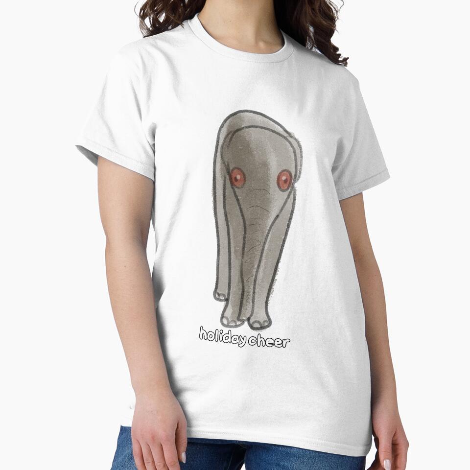 Holiday Cheer Elephant by sheepston