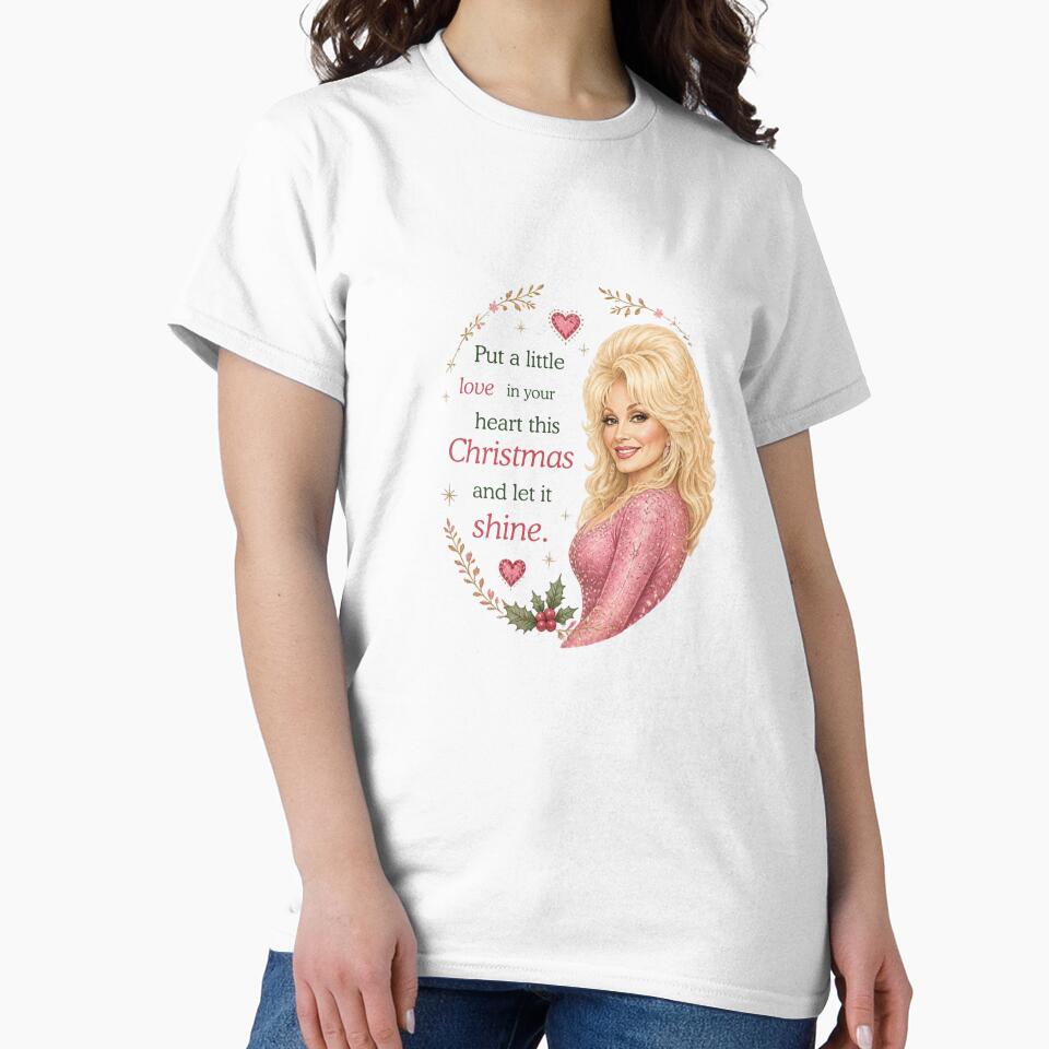 Dolly: Put a little love in your heart this Christmas and let it shine by PlumNearly