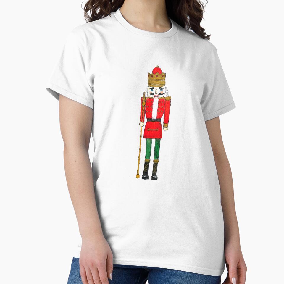 Nutcracker Watercolor Christmas by Artbymonika