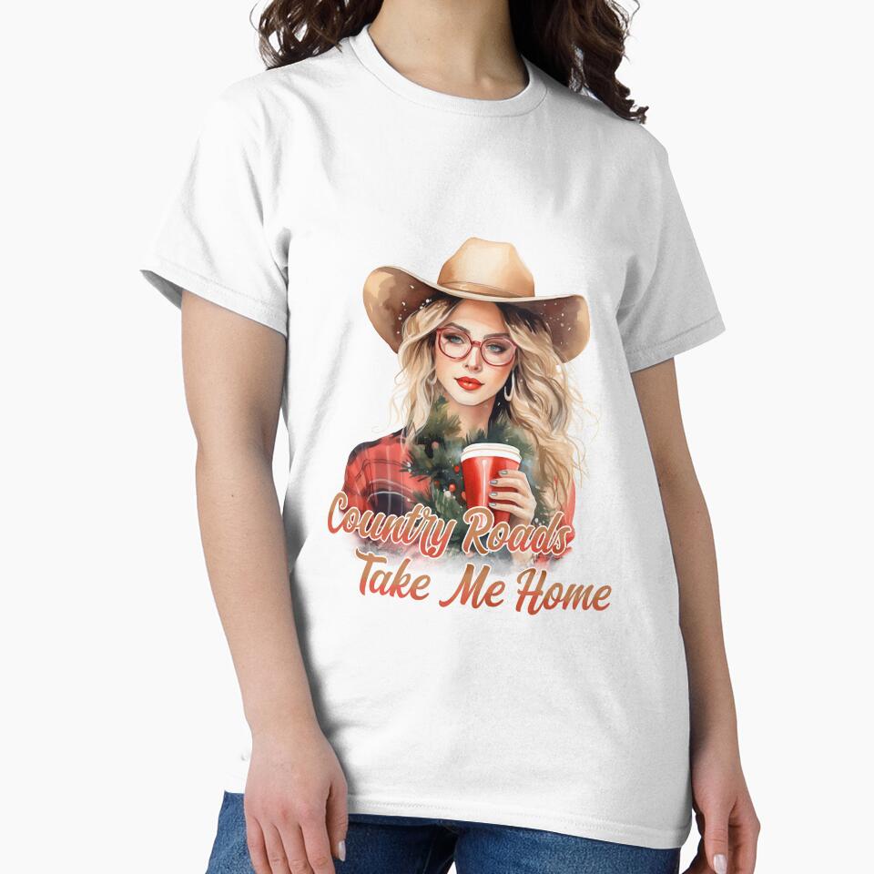 Beauty Country Christmas girl with festive aparel by BlushRoses7