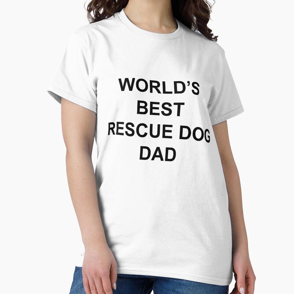 Wolds Best Rescue Dog Dad by TheMugsZone