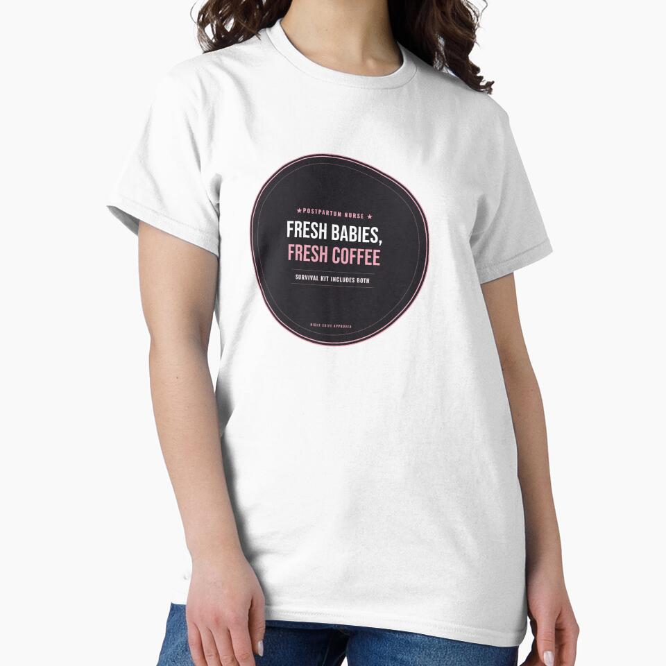Fresh Babies Fresh Coffee Postpartum Nurse Seal by SlowMadeShelf