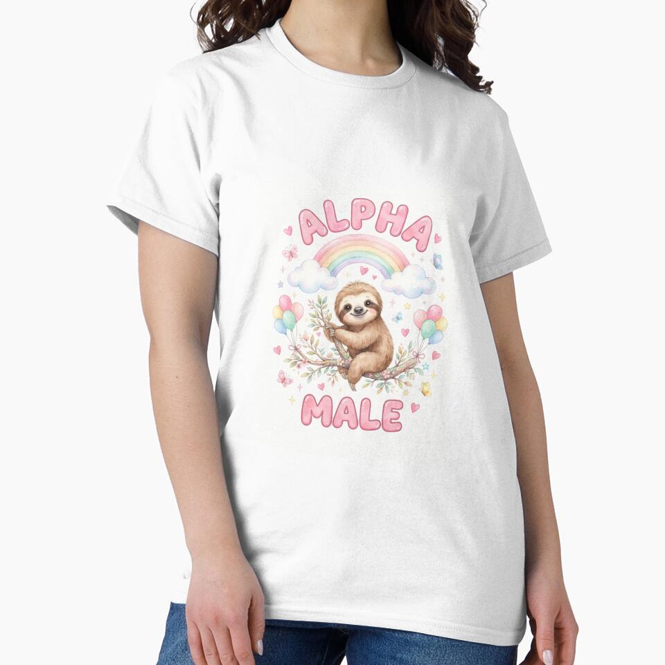 Sloth Alpha male funny gag adult humor novelty meme by CheeseBlueprint