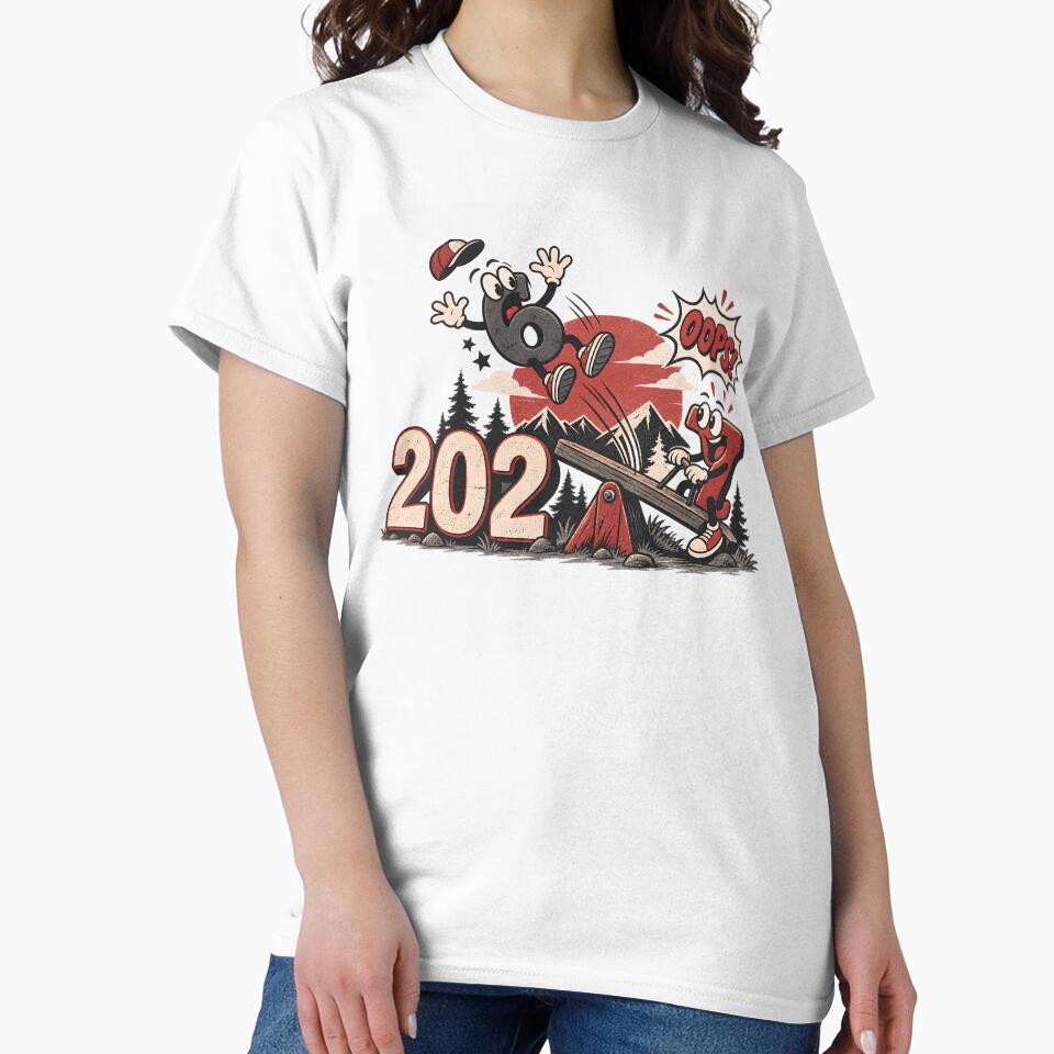 Oops 2027 – Funny New Year 2027 Vintage Retro Design by CalmDownZone ⭐️⭐️⭐️⭐️⭐️