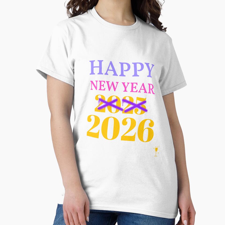 Happy New Year 2026 Celebration Design | Festive New Year Artwork for the Upcoming Year by Ani-24