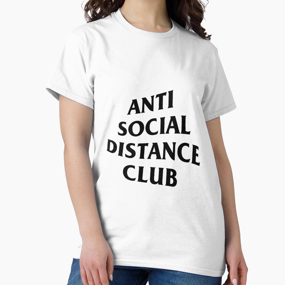 Anti Social Distance Club by vintagegraphic