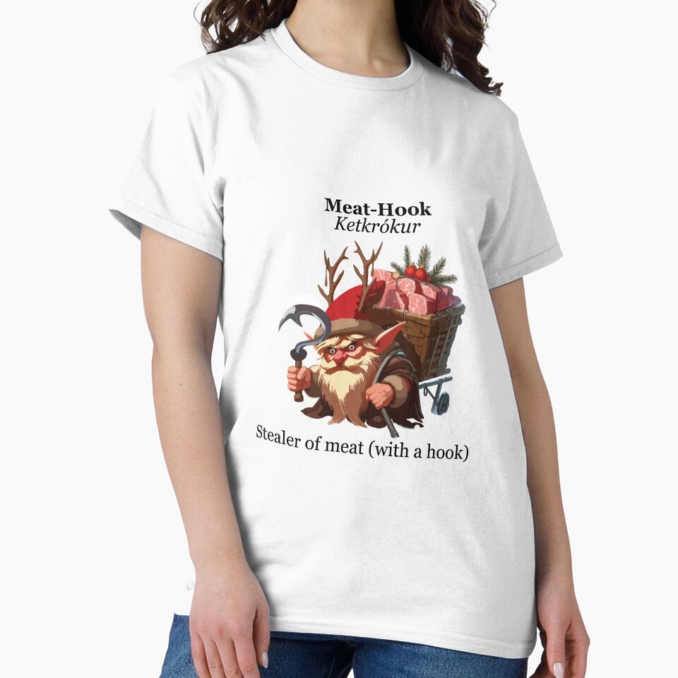 The Yule Lads: Meat-Hook (Ketkrókur) by BaldMonkDesigns