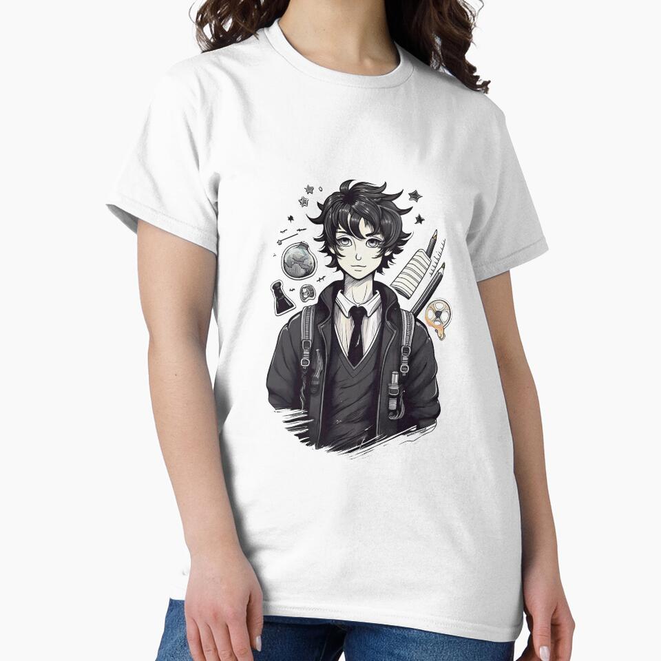 Grey Anime | Arts and Science | Dark Academia Collection by monkeybusiness.pt