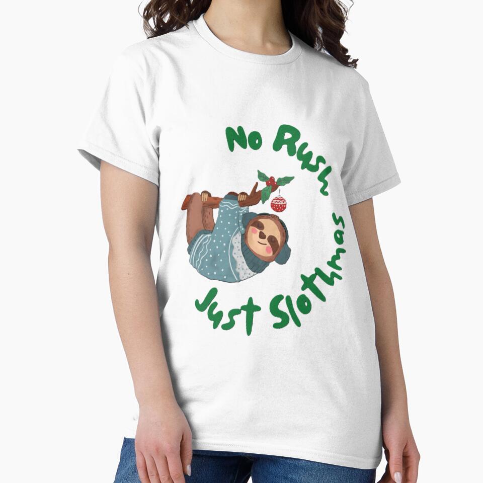 no rush, just slothmas  - christmas by Moo-MooD