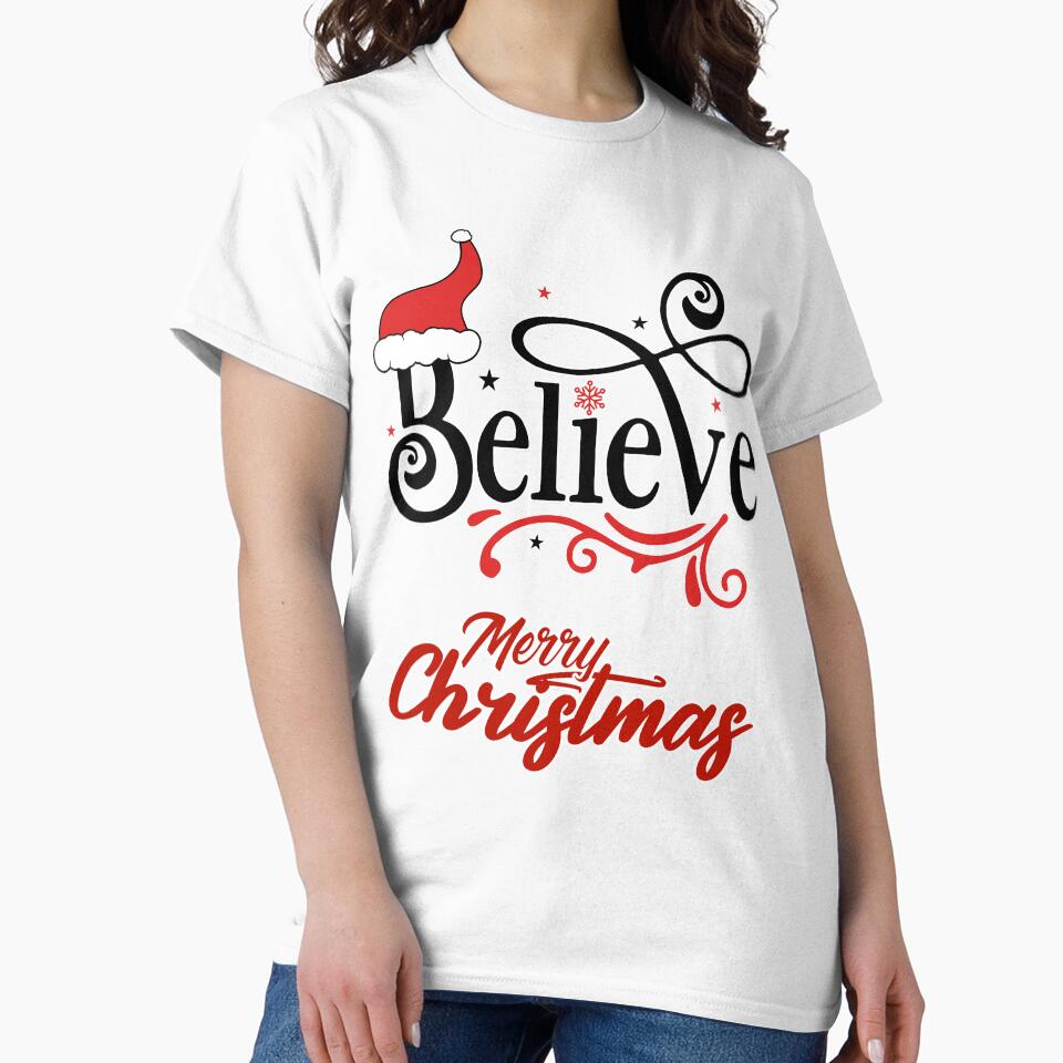 Believe, Merry Christmas Quote by Sunnyhova