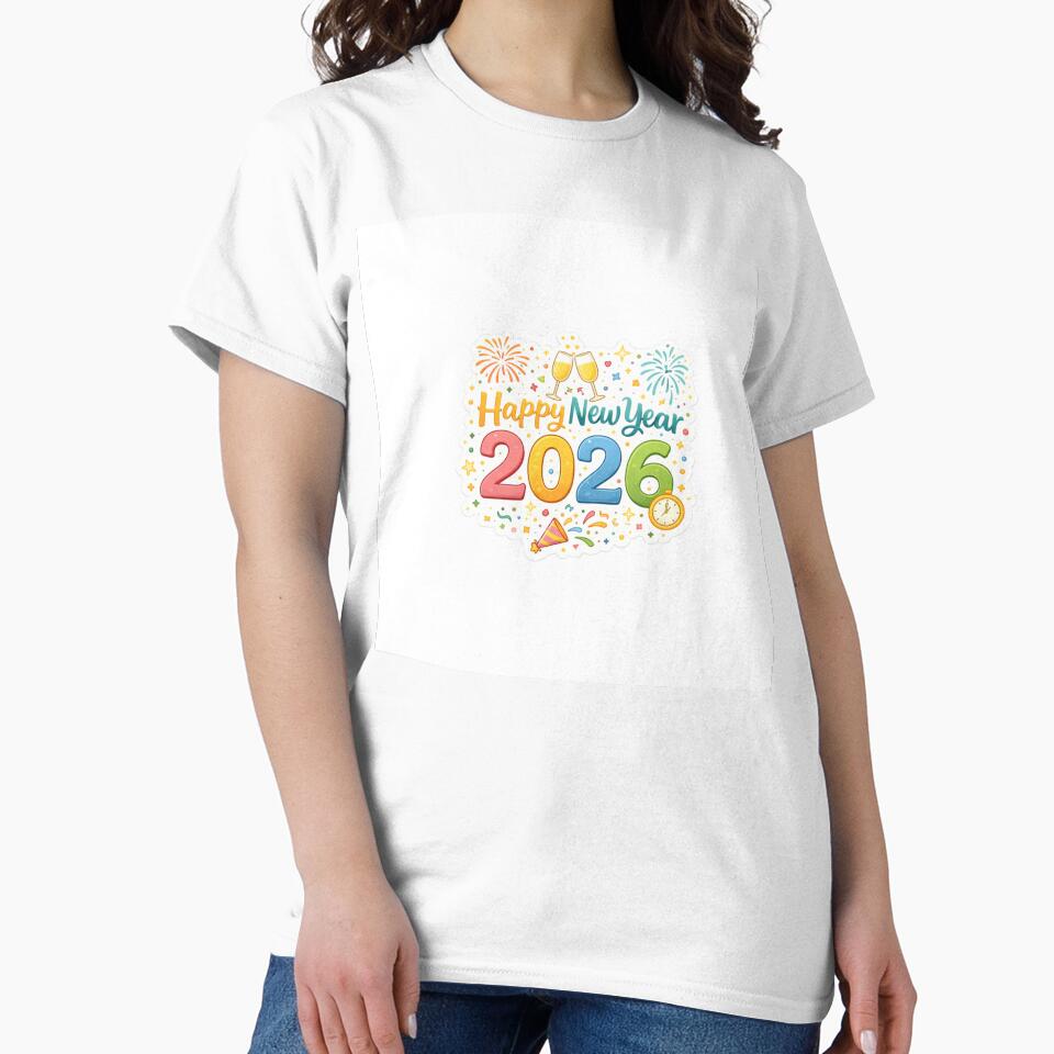 Happy New Year 2026 Celebration Sticker by Snark Studio