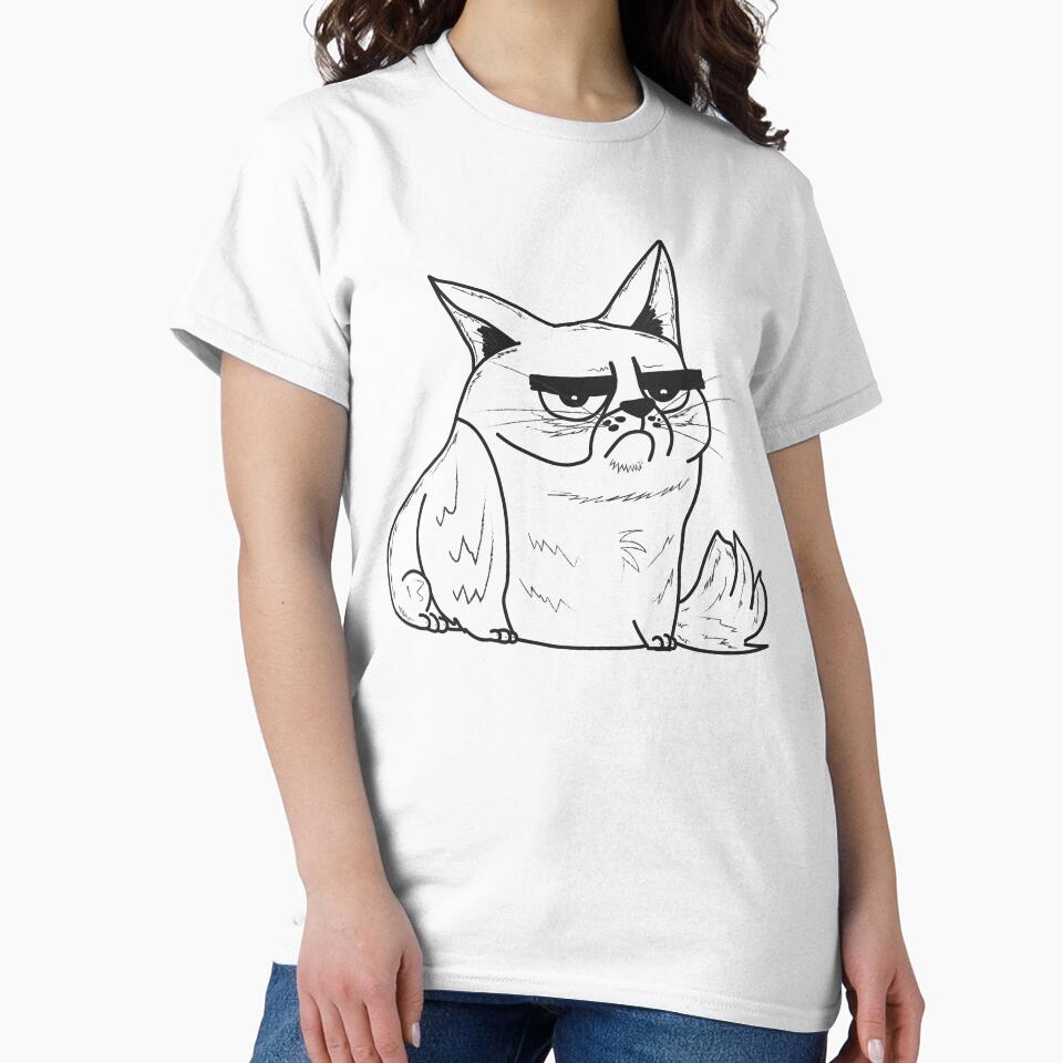 Fat Grump Cat #1 by medulla9324